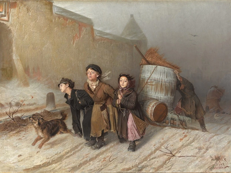 1834-Vasilij Grigor'evič Perov - Terzetto